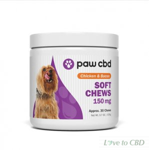 CBDMD - CBD PET TREATS - CHICKEN & BACON CANINE SOFT CHEWS - 150MG-600MG
