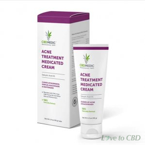 CBDMEDIC - CBD TOPICAL - ACNE TREATMENT MEDICATED CREAM
