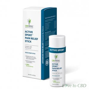 CBDMEDIC - CBD TOPICAL - ACTIVE SPORT PAIN RELIEF STICK