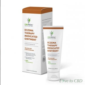 CBDMEDIC - CBD TOPICAL - ECZEMA THERAPY MEDICATED OINTMENT