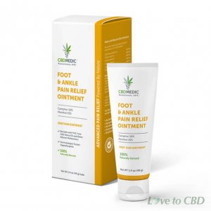 CBDMEDIC - CBD TOPICAL - FOOT & ANKLE PAIN RELIEF OINTMENT