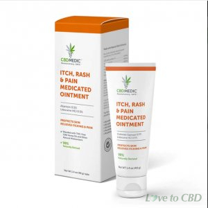 CBDMEDIC - CBD TOPICAL - ITCH, RASH & PAIN MEDICATED OINTMENT