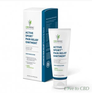 CBDMEDIC - CBD TOPICAL - ACTIVE SPORT PAIN RELIEF OINTMENT