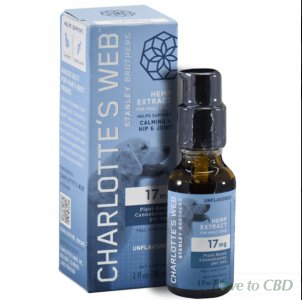 CHARLOTTES WEB - CBD PET TINCTURE - FULL SPECTRUM HIP & JOINT DROPS - 17MG/1ML