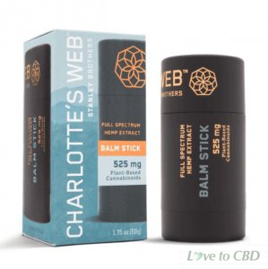 CHARLOTTES WEB - CBD TOPICAL - FULL SPECTRUM BALM STICK - 525MG