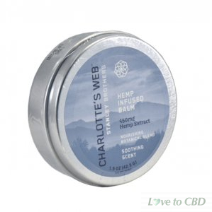 CHARLOTTES WEB - CBD TOPICAL - FULL SPECTRUM HEMP INFUSED BALM - 150MG-450MG