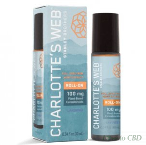 CHARLOTTES WEB - CBD TOPICAL - FULL SPECTRUM LAVENDER ROLL-ON - 100MG