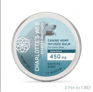 CHARLOTTES WEB - PET TOPICAL - CANINE HEMP INFUSED BALM - 450MG