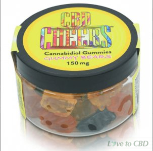 CHEERS CBD - CBD EDIBLE - GUMMY BEARS - 150MG-500MG