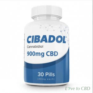 CIBADOL - CBD SOFT GELS - FULL SPECTRUM 30 COUNT - 900MG