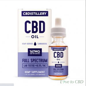 CBDISTILLERY - CBD TINCTURE - FULL SPECTRUM - 5000MG