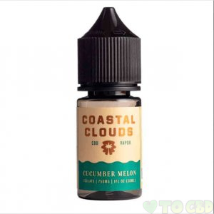 COASTAL CLOUDS - CBD VAPE - CUCUMBER MELON - 750MG