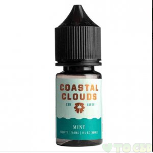 COASTAL CLOUDS - CBD VAPE - MINT - 750MG