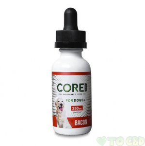 CORE CBD - CBD PET TINCTURE - BACON FLAVOR DOG OIL - 250MG
