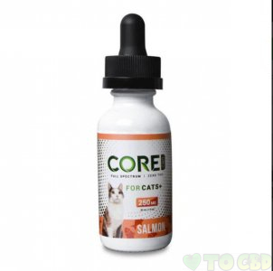 CORE CBD - CBD PET TINCTURE - SALMON FLAVOR CAT OIL – 250MG