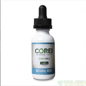CORE CBD - CBD TINCTURE OIL - NATURAL HEMP - 250MG-1500MG