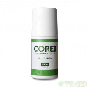 CORE CBD - CBD TOPICAL - MUSCLE GEL - 150MG