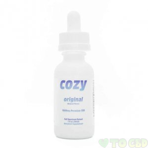 COZY - CBD TINCTURE - ORIGINAL - 1000MG