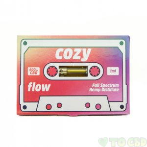 COZY - CBD VAPE CARTRIDGE - FLOW - 600MG
