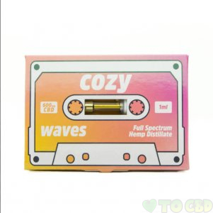 COZY - CBD VAPE CARTRIDGE - WAVES - 600MG