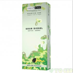 CREATING BETTER DAYS - CBD CARTRIDGE - FULL SPECTRUM SOUR DIESEL - 500MG