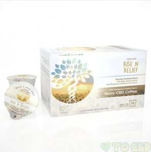 CREATING BETTER DAYS - CBD COFFEE PODS - RISE N RELIEF - 12PC-10MG