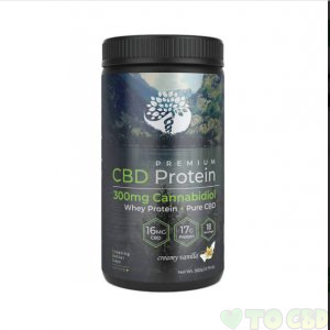 CREATING BETTER DAYS - CBD DRINK MIX - WHEY PROTEIN POWDER - 300MG