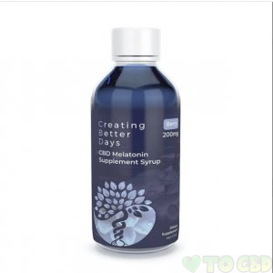 CREATING BETTER DAYS - CBD MELATONIN SYRUP - BLUEBERRY - 200MG