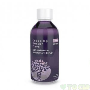 CREATING BETTER DAYS - CBD MELATONIN SYRUP - GRAPE - 200MG