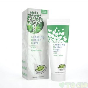 CREATING BETTER DAYS - CBD TOPICAL - PAIN CREAM - 300MG