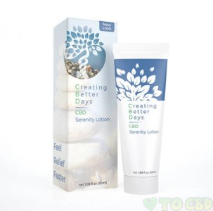 CREATING BETTER DAYS - CBD TOPICAL - SERENITY LOTION - 300MG
