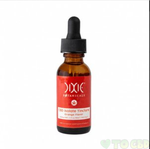DIXIE BOTANICALS - CBD TINCTURE - ORANGE ISOLATE TINCTURE 1OZ - 250MG