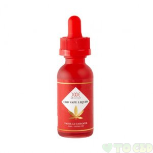 DIXIE BOTANICALS - CBD VAPE JUICE - VANILLA CARAMEL - 1000MG