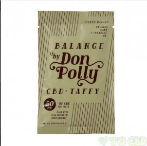 DON POLLY - CBD EDIBLE - BALANCE TAFFY - 50MG