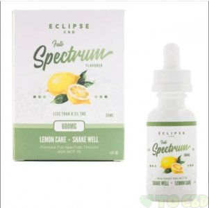 ECLIPSE CBD - CBD TINCTURE - FULL SPECTRUM LEMON CAKE - 600MG-1000MG
