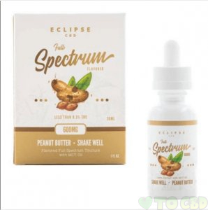 ECLIPSE CBD - CBD TINCTURE - FULL SPECTRUM PEANUT BUTTER - 600MG-1000MG