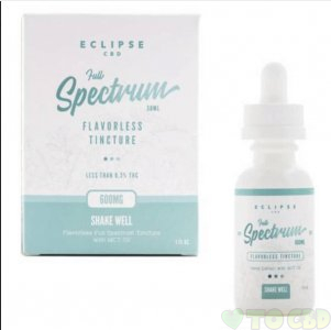 ECLIPSE CBD - CBD TINCTURE - FULL SPECTRUM UNFLAVORED - 600MG-1000MG