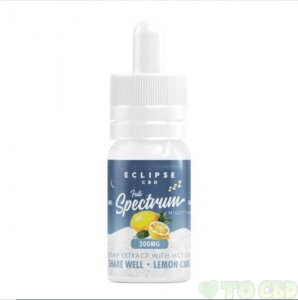 ECLIPSE CBD - CBD TINCTURE - LEMON CAKE NIGHT TIME - 200MG-1000MG