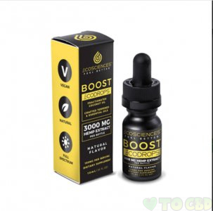 ECO SCIENCES - CBD TINCTURE - ECODROPS BOOST 10ML - 500MG