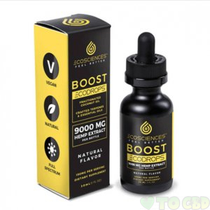 ECO SCIENCES - CBD TINCTURE - ECODROPS BOOST 30ML - 1500MG