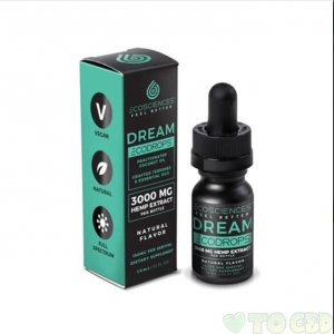 ECO SCIENCES - CBD TINCTURE - ECODROPS DREAM 10ML - 500MG