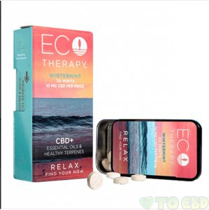 ECO THERAPY CBD - CBD EDIBLE - RELAX MINTS - 10MG