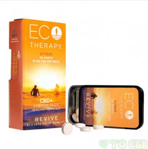 ECO THERAPY CBD - CBD EDIBLE - REVIVE MINTS - 10MG