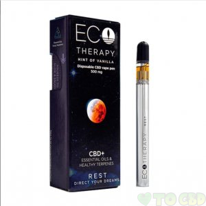 ECO THERAPY CBD - CBD VAPE - REST DISPOSABLE PEN - 500MG
