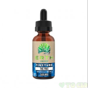 ERTH - CBD TINCTURE - THC FREE OIL - 500MG