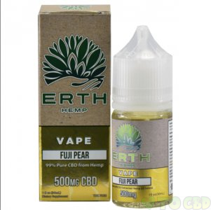 ERTH - CBD VAPE JUICE - FUJI PEAR - 250MG-1000MG