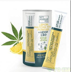 FIXX - CBD DRINK MIX - 10TH AVENUE TEA LEMON MATCHA PACKETS - 200MG