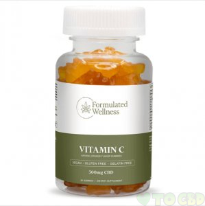 FORMULATED WELLNESS - CBD EDIBLE - GUMMIES - VITAMIN C - 5MG