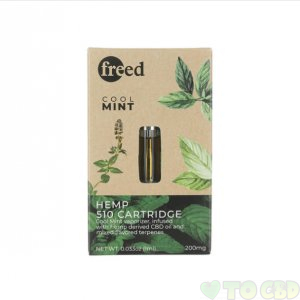 FREED - CBD CARTRIDGE - COOL MINT - 200MG
