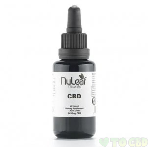 NuLeaf Naturals CBD 1450mg 50mg/Dose Tincture Oil 30mL (1 oz)
